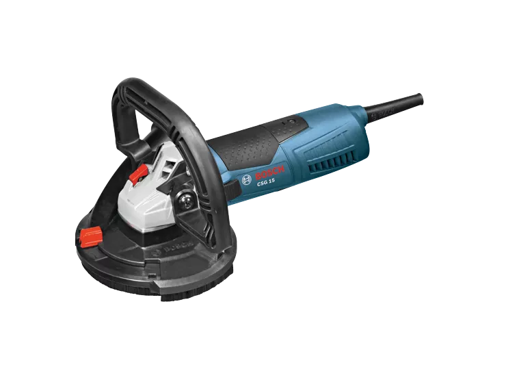 BOSCH 5" Concrete Surfacing Grinder w/ Dedicated Dust-Collection Shroud