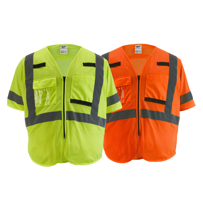 Milwaukee CL3 YELLOW MESH VEST - L/XL 48-73-5132