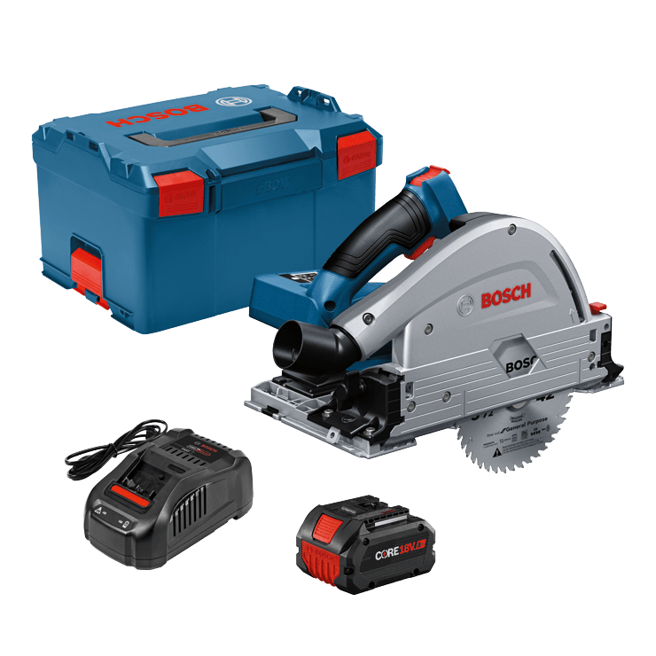 BOSCH PROFACTOR™ 18V Connected-Ready 5-1/2" Track Saw Kit