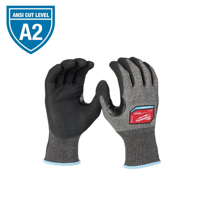 Milwaukee High-Dexterity Cut Level 2 Nitrile Dipped Gloves 48-73-7123E
