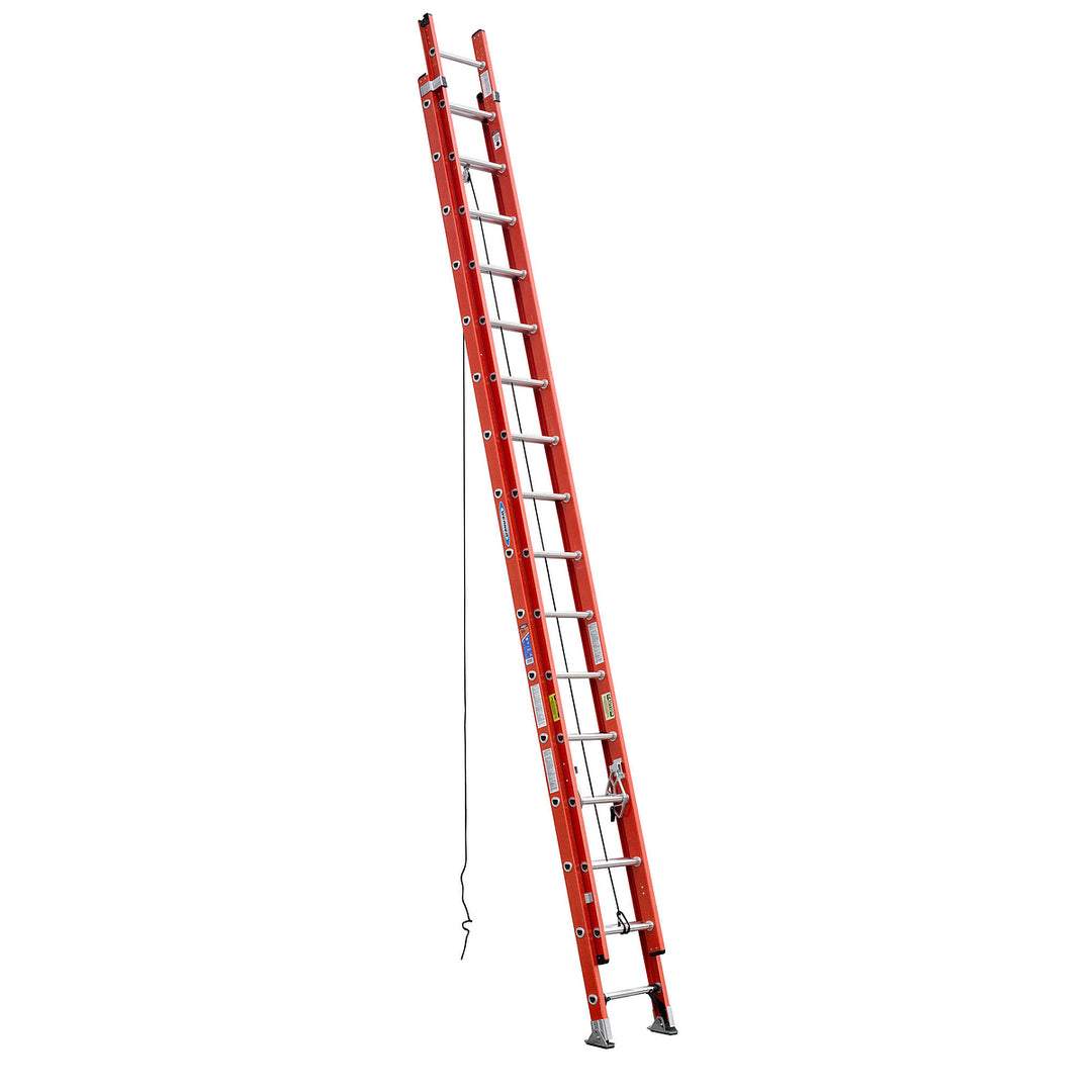 WERNER 32' Type IA Fiberglass D-Rung Extension Ladder