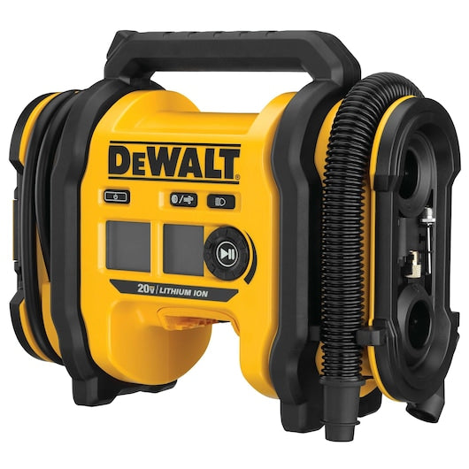 DEWALT 20V MAX* Corded / Cordless Air Inflator (Tool Only)