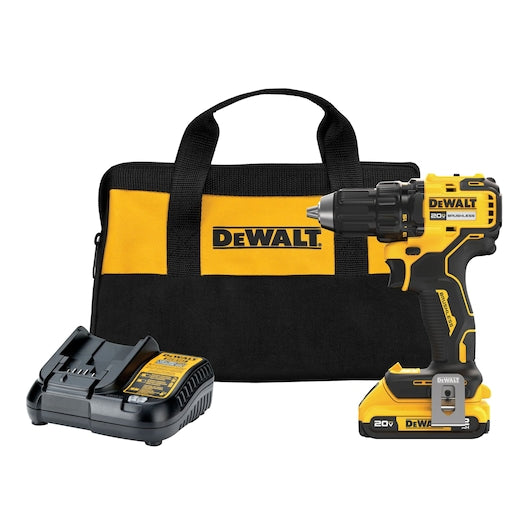 DEWALT 20V MAX* Brushless Cordless 1/2 in. Drill/Driver Kit