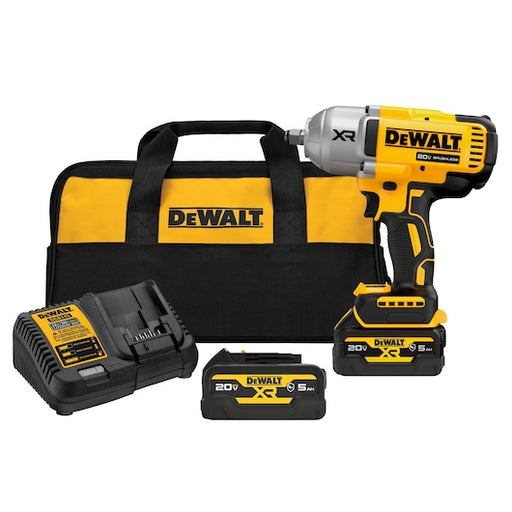 DEWALT 20V MAX* XR® 1/2" High Torque Impact Wrench w/ Hog Ring Anvil Kit