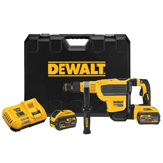 DEWALT 60V MAX* 1-3/4" SDS MAX Combination Rotary Hammer Kit