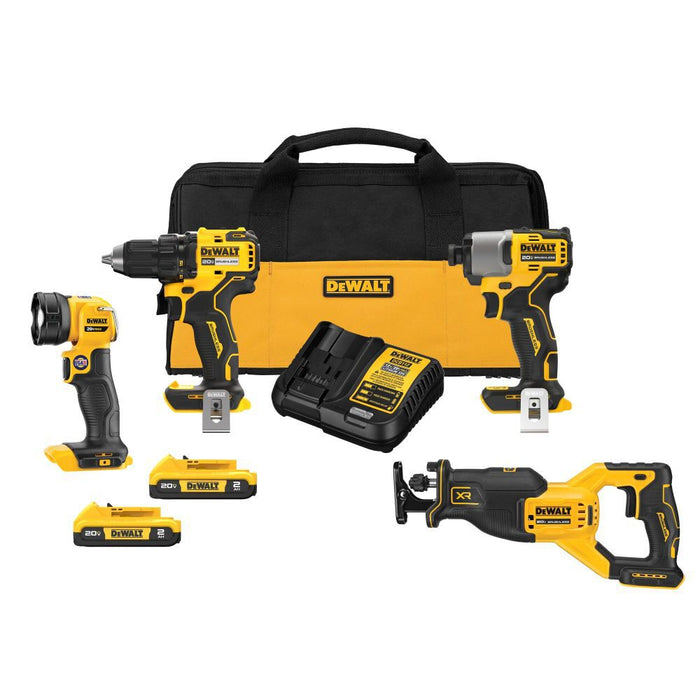 DEWALT 20V MAX* 4-Tool Combo Kit