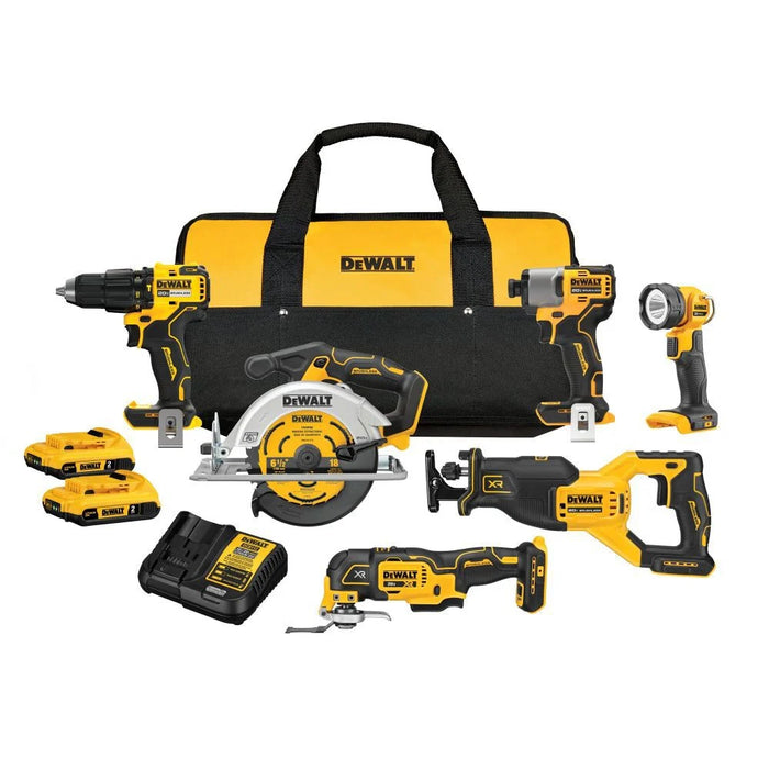 DEWALT 20V MAX* 6-Tool Combo Kit