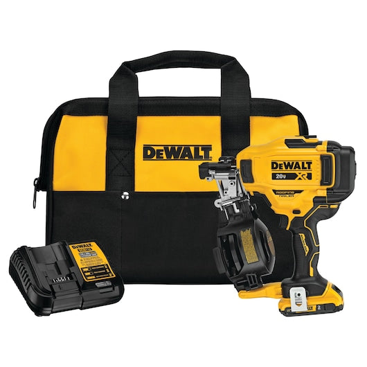 DEWALT 20V MAX* 15° Coil Nailer Kit