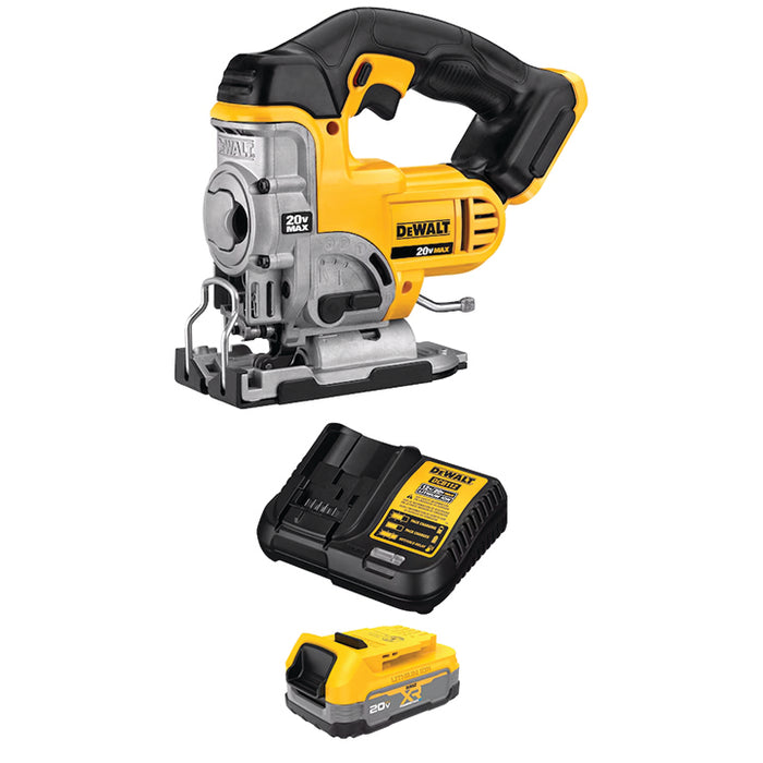 DEWALT 20V MAX* Jig Saw & FREE 20V MAX* XR® POWERSTACK™ Compact Battery Kit