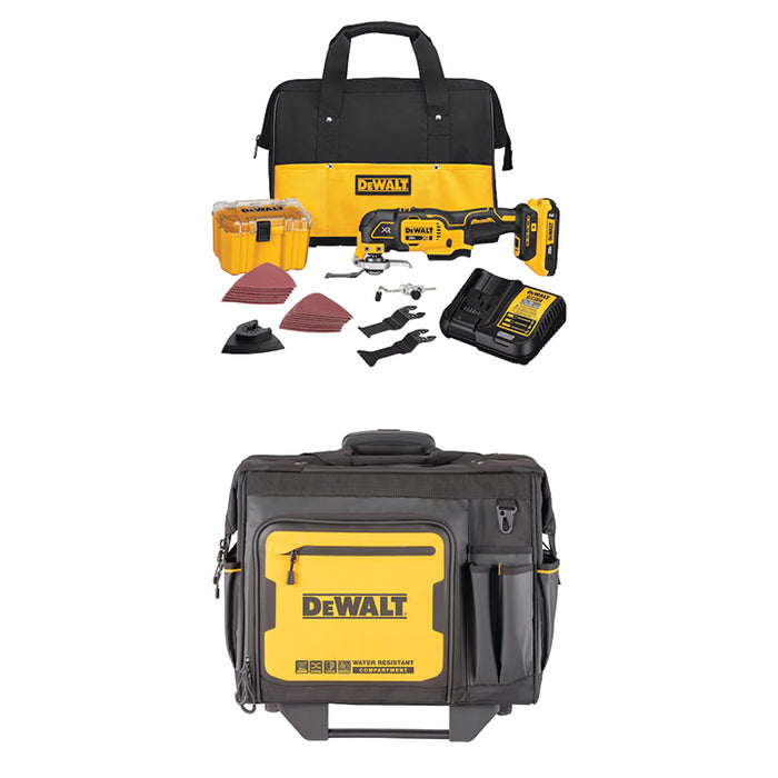 DEWALT 20V MAX* XR® 3-Speed Oscillating Multi-Tool Kit & FREE 18” PRO Rolling Tool Bag