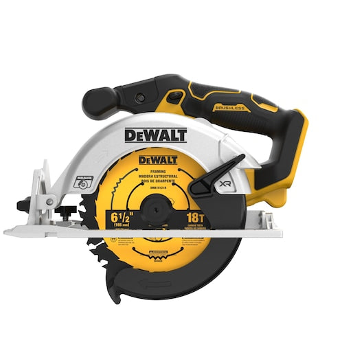 DEWALT 20V MAX* 6-1/2" Circular Saw (Tool Only)