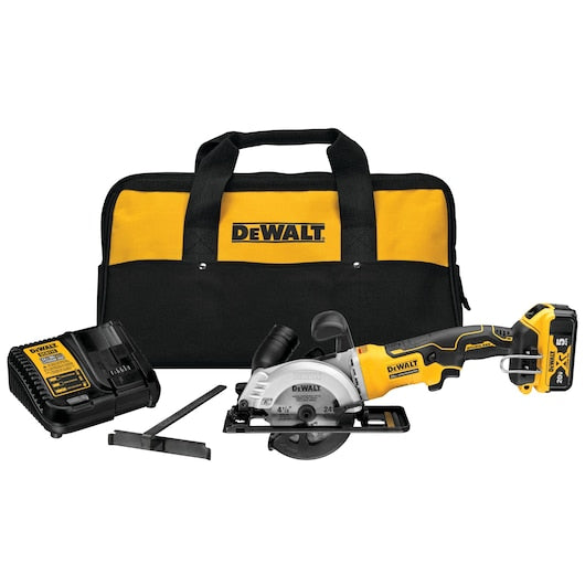DEWALT 20V MAX* ATOMIC™ 4-1/2" Circular Saw Kit