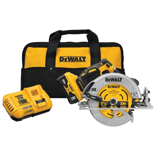 DEWALT 20V MAX* XR® 7-1/4" Circular Saw Kit