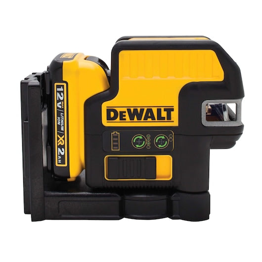 DEWALT 12V MAX* Green 2 Spot Cross Line Laser Kit