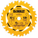 DEWALT 6-1/2" 18T Circular Saw Blade