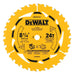 DEWALT 8-1/4" 24T Circular Saw Blade