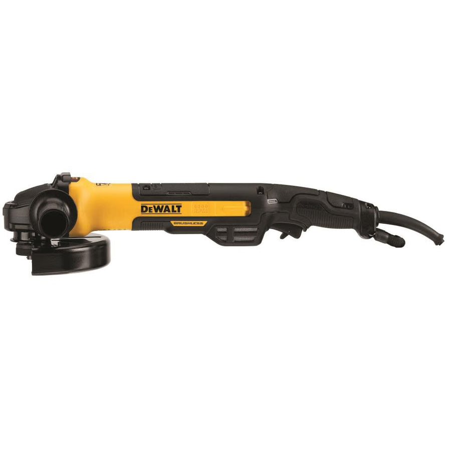 DEWALT 7" Small Angle Grinder, Rat Tail, No Lock, Pipeline Cover
