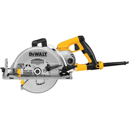 DEWALT 7-1/4" Worm Drive Circular Saw w/ Electric Brake