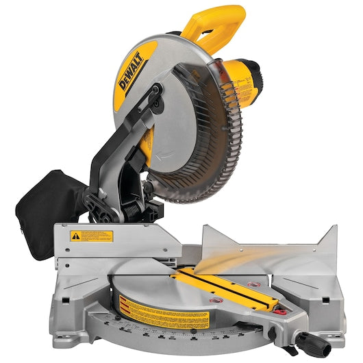 DEWALT 15 Amp 12" Electric Single-Bevel Compound Miter Saw