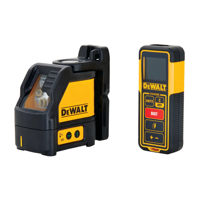 Kit combinado de láser puntual y de línea verde DEWALT