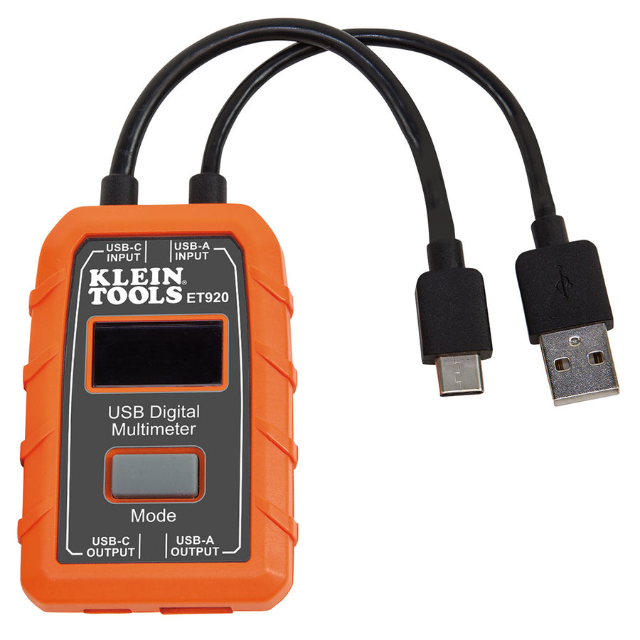 KLEIN TOOLS USB USB-A & USB-C Digital Meter