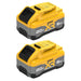 DEWALT 20V MAX* XR POWERPACK‚Äö√ë¬¢ 8Ah Battery (2 PACK)