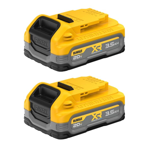 DEWALT 20V MAX* XR POWERSTACK‚Äö√ë¬¢ 3.5Ah Battery (2 PACK)