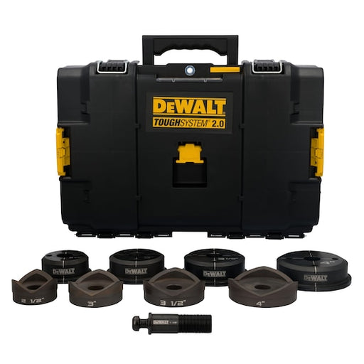 DEWALT 2-1/2" - 4" Knockout Punch & Die Kit