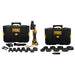 DEWALT 20V MAX* Hydraulic Knockout Tool Kit with 1/2'' - 4'' Punches and Dies