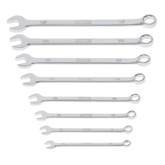 DEWALT 8 PC. TOUGHSERIES‚Äö√ë¬¢ Metric Combination Wrench Set