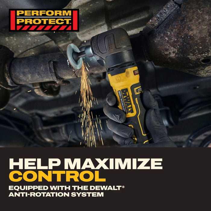 DEWALT ATOMIC 20V MAX* Brushless Cordless 1/4 in. Right Angle Die Grinder (Tool Only) - DCG422B