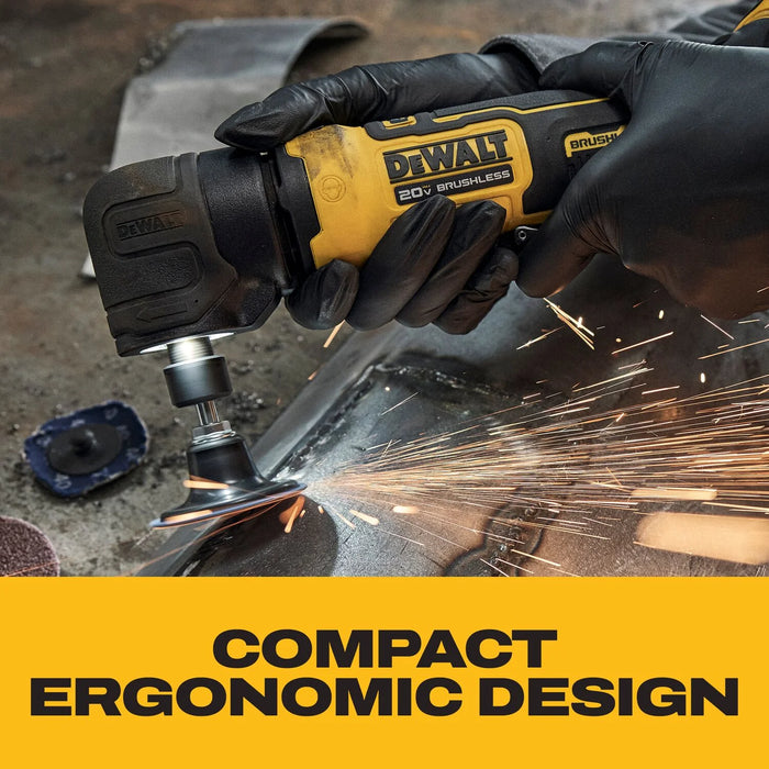 DEWALT ATOMIC 20V MAX* Brushless Cordless 1/4 in. Right Angle Die Grinder (Tool Only) - DCG422B