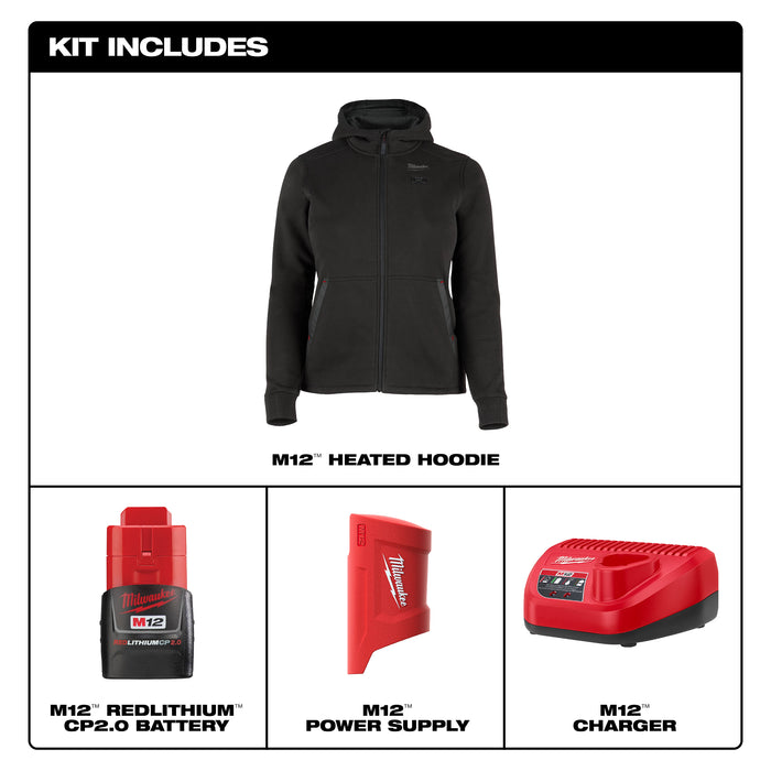 Milwaukee M12™ Women's Heated Hoodie F200B-212X