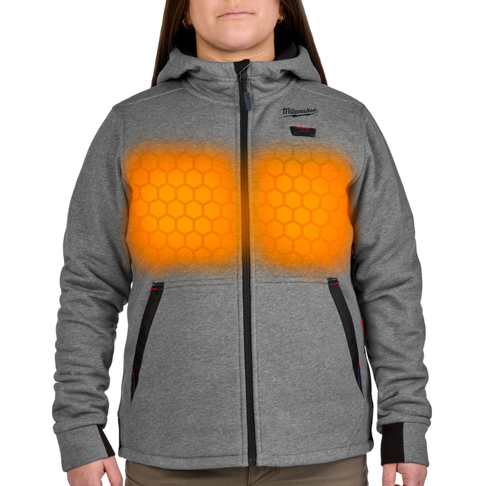 Milwaukee M12 Heated Hoodie Kit Gray XL F200G-21XL