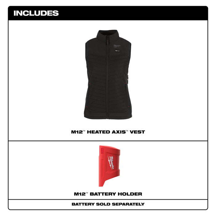 Milwaukee M12 WOMEN’S HEATED AXIS VEST F300B-20S