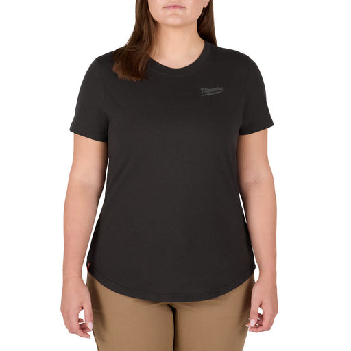 MILWAUKEE Black Women's FREEFLEX™ Short Sleeve Hybrid Tee