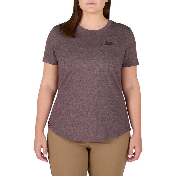 MILWAUKEE Purple Women's FREEFLEX™ Short Sleeve Hybrid Tee