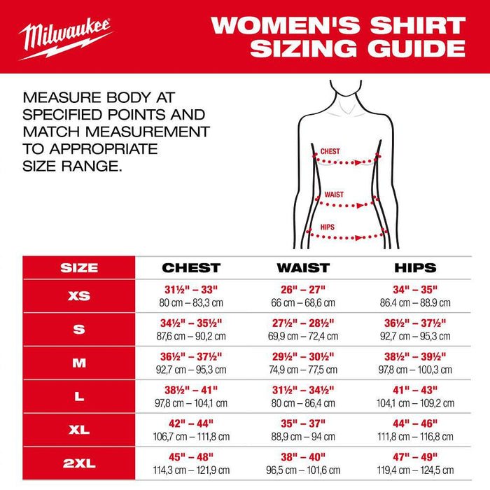 MILWAUKEE Women's GRIDIRON™ Short Sleeve Logo Tee