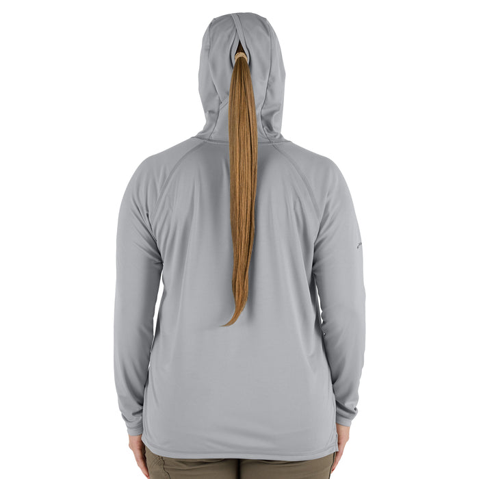 Milwaukee WMN WORKSKIN Hood Shirt Gray XS F550G-XS