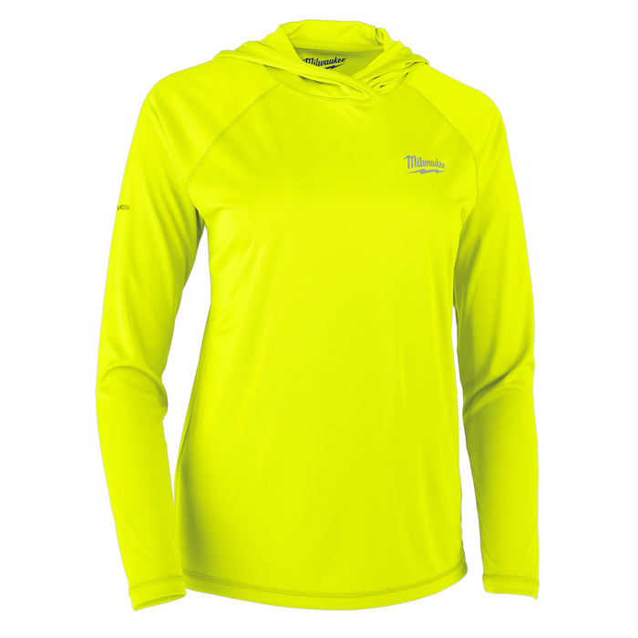 Milwaukee WMN WORKSKIN Hooded Shirt Ylw XS F550Y-XS