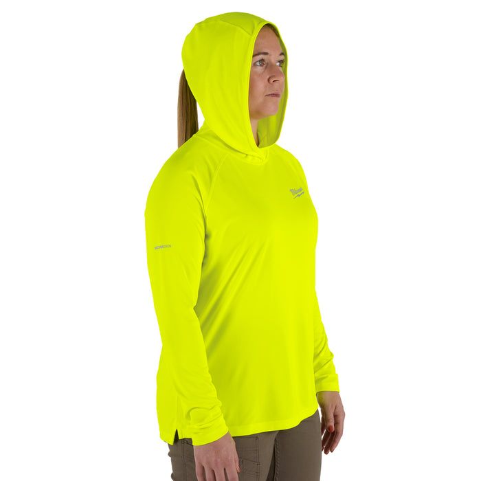 Milwaukee WMN WORKSKIN Hooded Shirt Ylw XS F550Y-XS