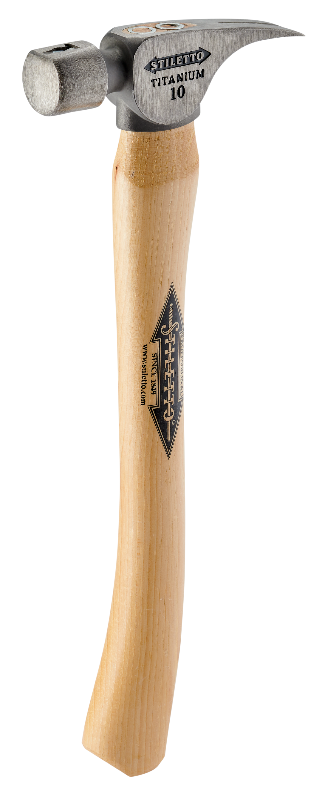 STILETTO 10oz Smooth/Curved Hickory Hammer