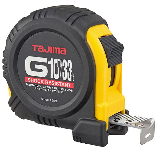 TAJIMA 10m / 33' G-SERIES Measuring Tape