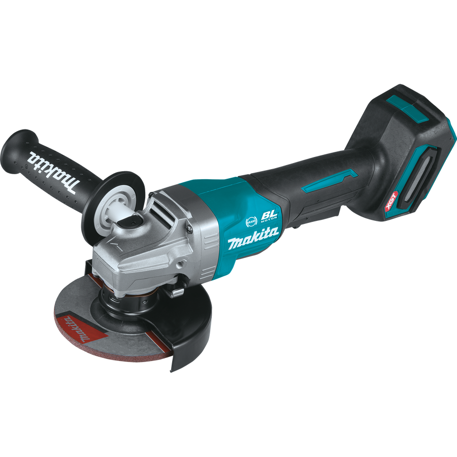 MAKITA 40V MAX XGT® 4‑1/2” / 5" Paddle Switch Angle Grinder w/ Electric Brake (Tool Only)