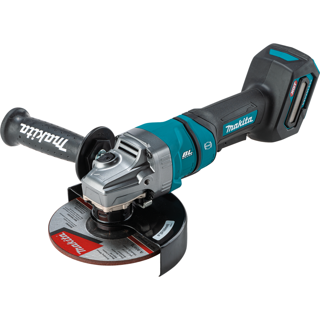 MAKITA 40V MAX XGT® 4‑1/2” / 6" Paddle Switch Angle Grinder w/ Electric Brake (Bare Tool)