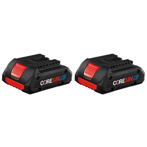 BOSCH 18V CORE18V® Lithium-Ion 4.0 Ah Advanced Power Battery (2 PACK)