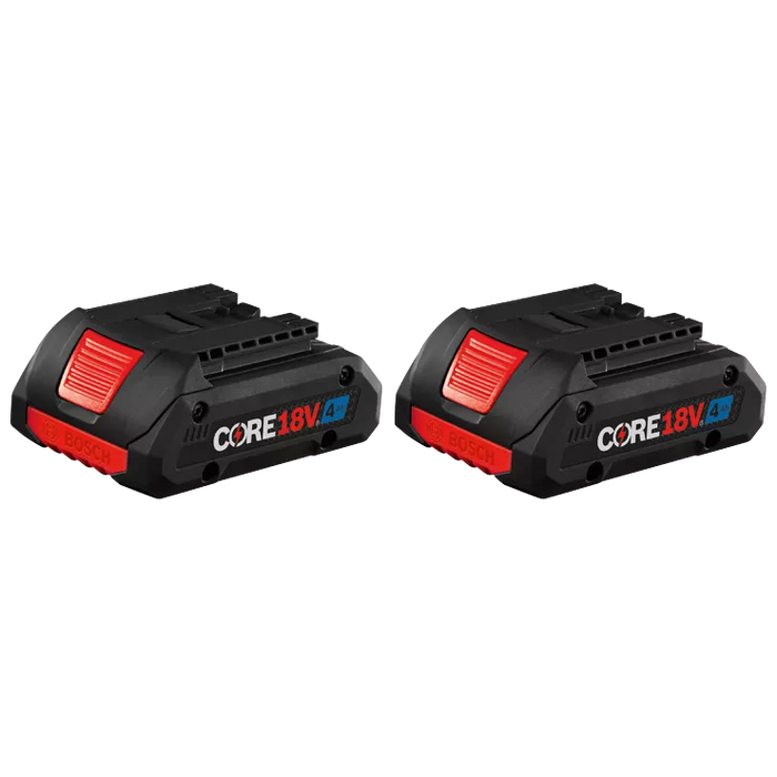 BOSCH 18V CORE18V® Lithium-Ion 4.0 Ah Advanced Power Battery (2 PACK)