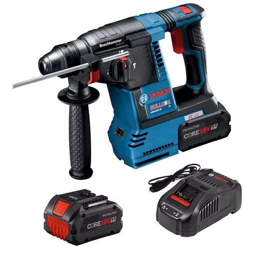 BOSCH 18V SDS-PLUS® BULLDOG™ 1" Rotary Hammer Kit