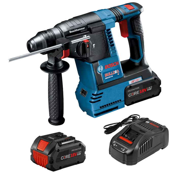 BOSCH 18V SDS-PLUS® BULLDOG™ 1" Rotary Hammer Kit