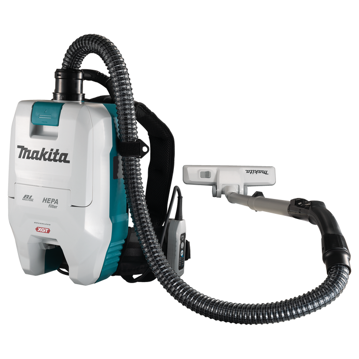 MAKITA 40V MAX XGT® 2 Quart HEPA Filter Backpack Dry Vacuum (Tool Only)